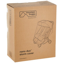 Mountain Buggy Nano Duo Stormskydd, Klar