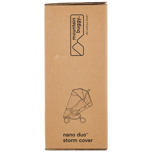 Mountain Buggy Nano Duo Sturmabdeckung, transparent 2