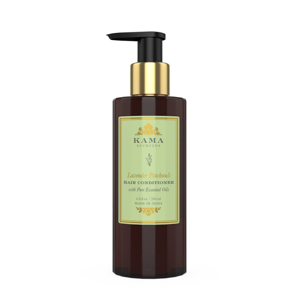 Kama Ayurveda Lavender Patchouli Hair Conditioner With Pure Essential Oils Of Lavnder And Patchouli 200Ml