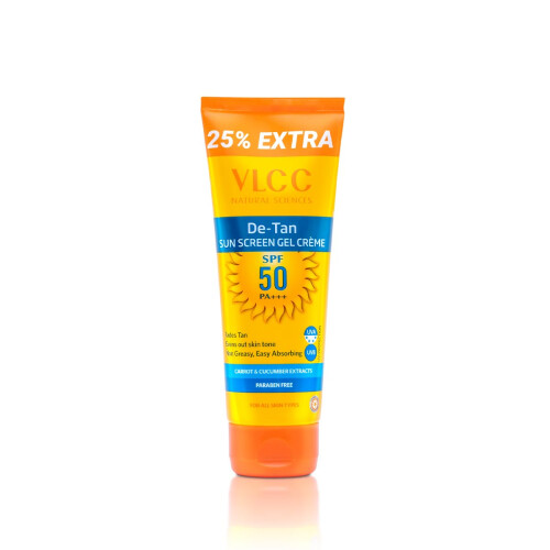 VLCC De Tan SPF 50 PA+++ Αντηλιακή Γέλη Κρέμα (100γρ)