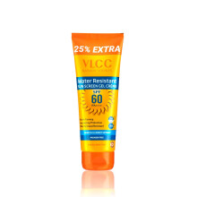 VLCC Waterbestendige SPF60 Zonnebrandcrème Gel Crème (100gm)