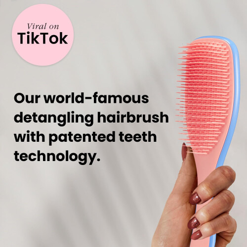 Tangle Teezer Tangle Teezer Η Απόλυτη Βούρτσα Αφαίρεσης Κόμπων για Όλους τους Τύπους Μαλλιών, Apricot Blaze 2