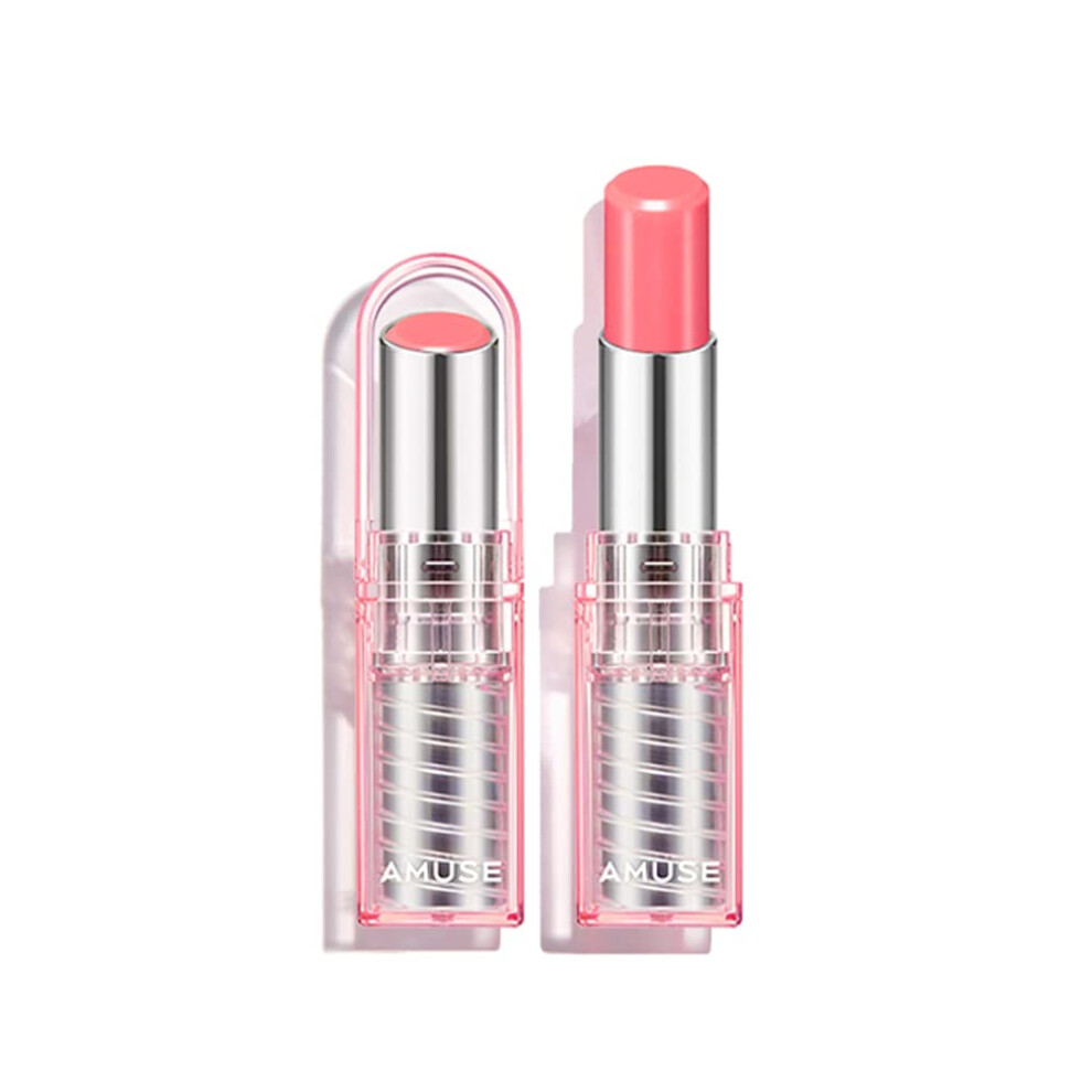 Divertir Peach Amuse Seoul Dew Balm 02 Boksoonga Balm Dewy Dewy Moisturizing Shimmery Tinted Moist And Healthy Finish Vegan