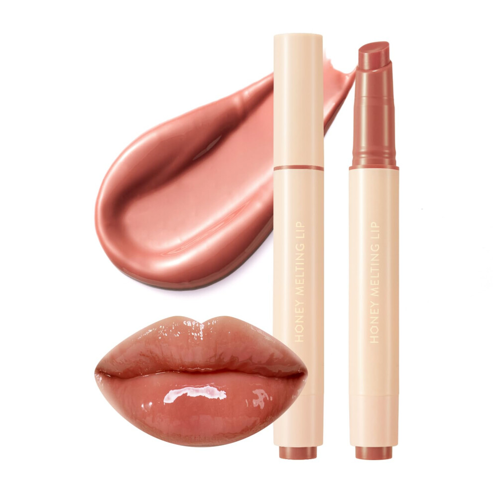 Nature Republic HONEY MELTING LIP 6-10 (06 COCONUT) K-BEAUTY  Lip Plumper  Tint  Balm  Korean  Lip Gloss  Cute  Glow-image-OPC-PFWD2G2-NEW