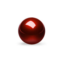 Perixx Peripro-304 Trackball 2,17 palca, velk n hradn gul cka pre Periboard a my Kensington, leskl cerven 18033
