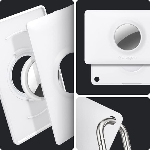 Spigen Spigen Air Fit Σχεδιασμένο για κάλυμμα θήκης κάρτας Apple AirTag για κλειδί (2021) - Λευκό 1