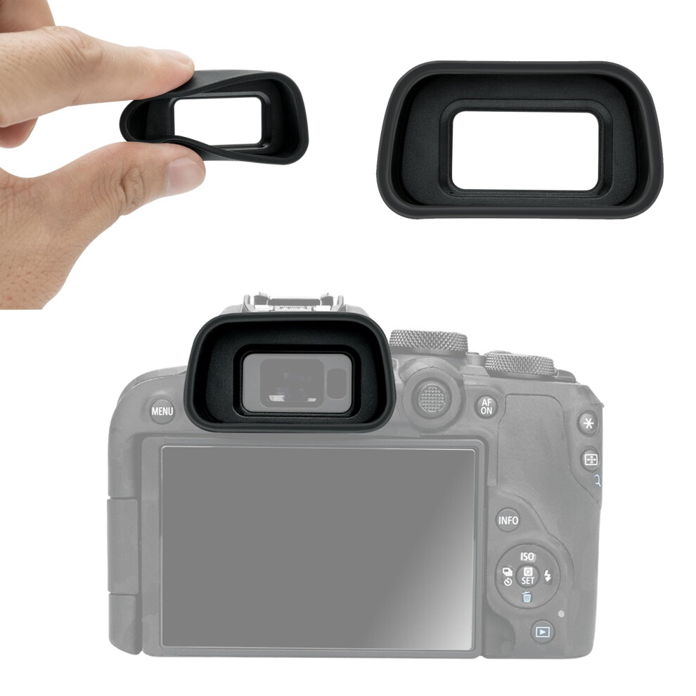 EOS R10 Eye Cup Eyecup Eyepiece  Extended Long Soft Eyecup Eyepiece Viewfinder for Canon EOS R10 Mirrorless Camera  Soft Silicone Material