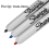 (black 1-2mm) New Sharpie Retractable Push Marker Pen 0.5mm An 1 4