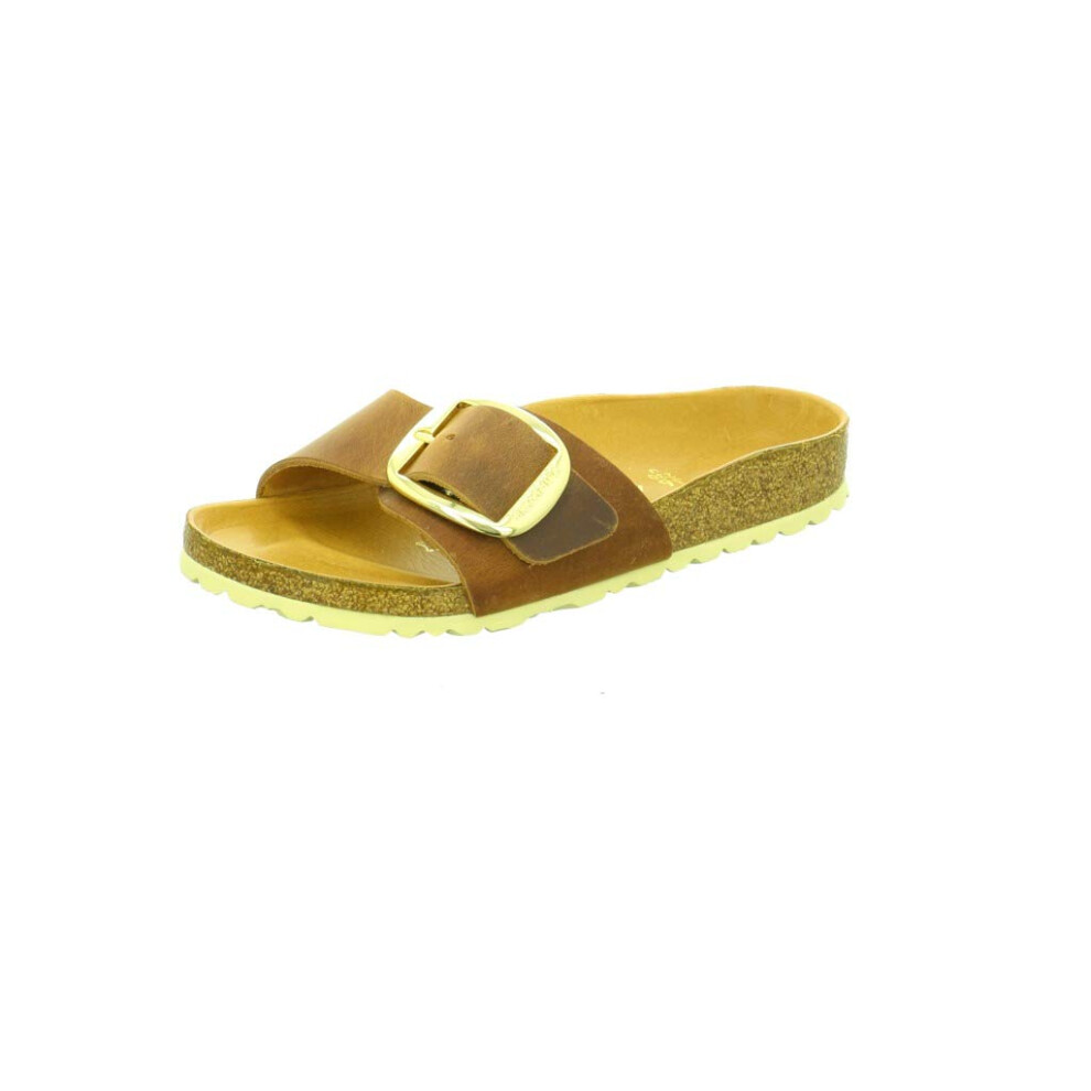Birkenstock Women's Clogs Mules  Cognac  7.5 UK