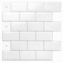 Art3d Premium 10-Sheet Peel and Stick Tile Backsplash - 12""x12"" for