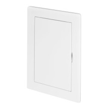 Awenta 4 x 6-calowy panel dostepu do plyt kartonowo-gipsowych/biale plastikowe drzwiczki dostepowe do sciany z tworzywa ABS z klapka/wlaz serwisowy d