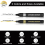 (1pc gold) 1-5Pcs Chrome Paint Marker Reflective Liquid Mirro 4