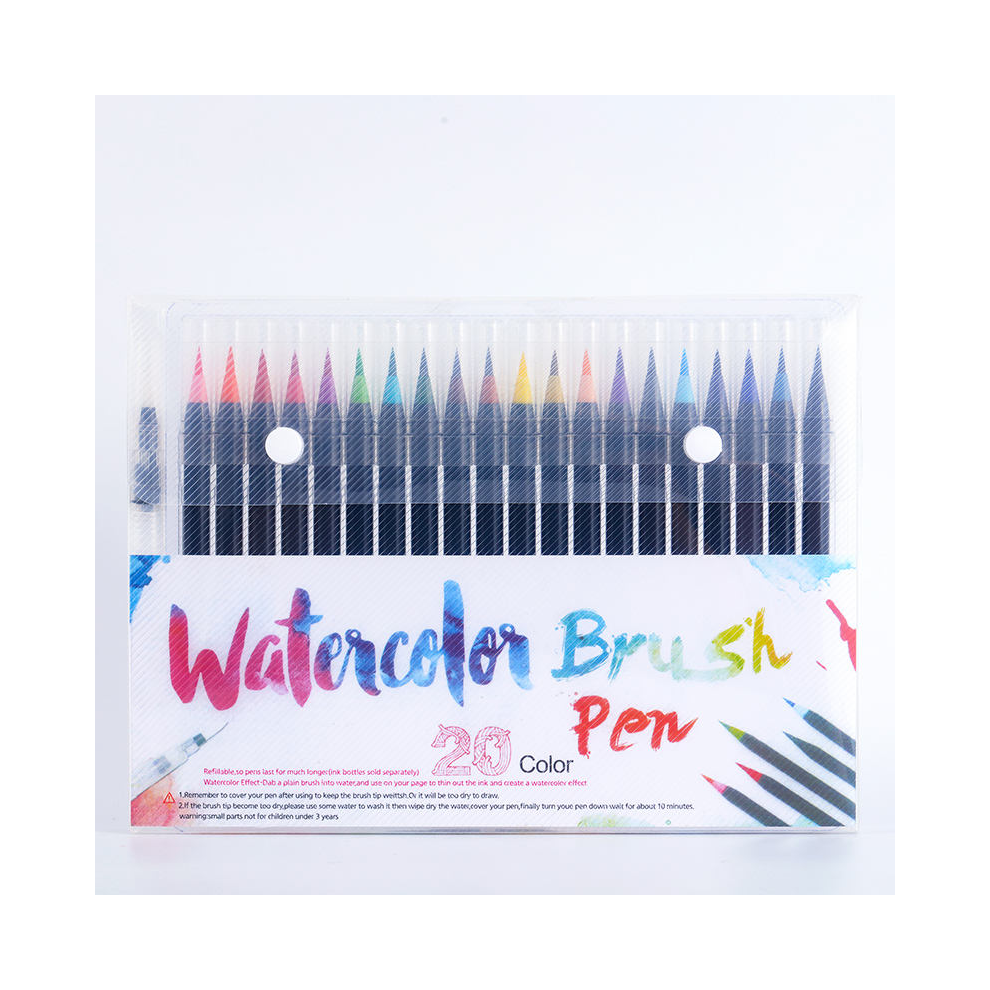 (20 and 1) Promotional Calligraphy 20 Colors Flexible Water C-image-OPC-PGHH7SN-NEW