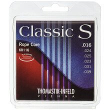 Thomastik-Infeld KR116 Saiten fr klassische Gitarre: Seilkernsatz der klassischen S-Serie mit Nylonband-Drillingen E B G D A E