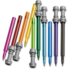 Penna gel IQ LEGO Star Wars Lightsaber, confezione da 10