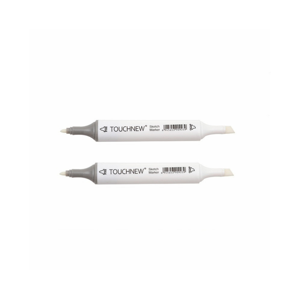 (2PCS) TOUCHNEW 0# Colorless Blender Marker Double-headed