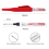 (Black Pen-4 Pcs) 1/2/3/4Pcs Long Head Marker Pens Bathroom Ceramic 3