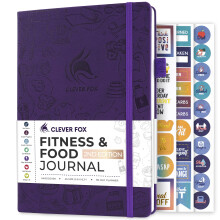 Clever Fox Fitness- und Ernhrungstagebuch  Ernhrungs- und Trainingsplaner fr Frauen und Mnner  Dit- und Fitness-Tagebuch mit Kalendern, Dit-