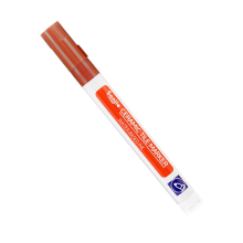(dark brown 1 pcs) White Waterproof Tile Marker Grout Pen Wall Seam P