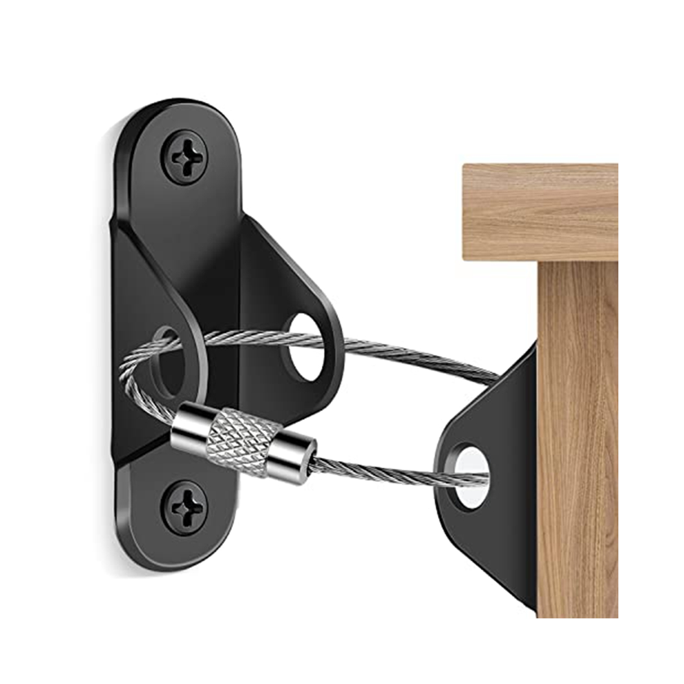 Furniture Anchor ( Of10) Anti-Tip Anchor,For Dresser Wall Safety Fastener C Torribaly