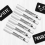 (6pack) White Paint Pen for Rock Painting,Stone,Ceramic,Gl 5