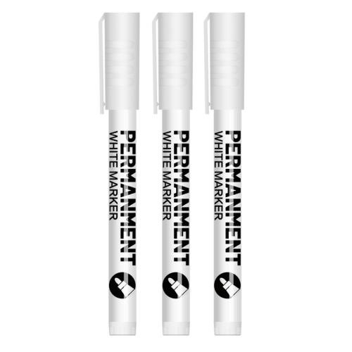 (3pack) White Paint Pen for Rock Painting,Stone,Ceramic,Gl