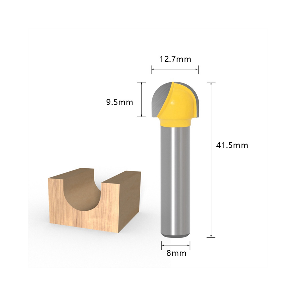 15Pcs 6.35Mm Router Bit Set Trimming Straight Milling Cutter Wood Bits Tungsten Carbide Cutting Woodworking 4852694764142