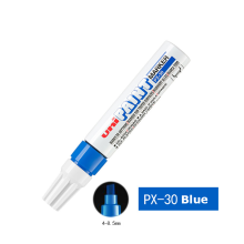 (1Blue Pen) Uni Paint Oil Based Markers Pen PX-30 4MM-8.5MM H
