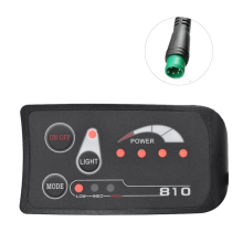 5PIN S810 E-Bike Meter LED-display IP65 36V UART voor elektrische fietsmeter (36V)