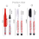 (3pcs White B) 30/32mm Long Nib Head White Paint Marker Permanent 6