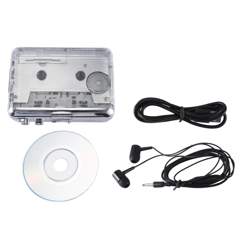 Cassette Player Portable Usb Capture Tape To Mp3 Audio Music Converter Walkman For Laptop And Personal Computers 4852694767051