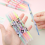 (Hello Kitty) 6Pcs Sanrio Hello Kitty Highlighter Pen Set Kawaii 2