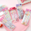 (Hello Kitty) 6Pcs Sanrio Hello Kitty Highlighter Pen Set Kawaii 1
