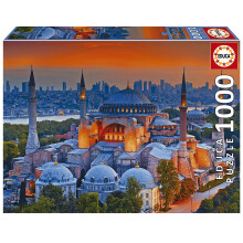 Educa - Werelderfgoed - Blauwe Moskee Istanbul - Legpuzzel van 1000 stukjes