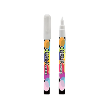 (1mm-1pcs) 1 Pcs 1/3/6/10mm White Liquid Chalk Glass Chalkboa