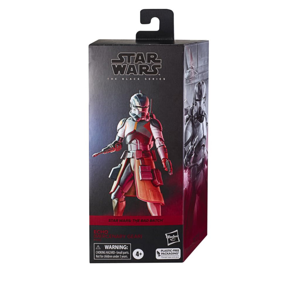 Star Wars Hasbro Star Wars: The Bad Batch Series Echo (Mercenary Gear) 15C Black
