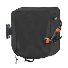 Housse de protection pour tuyau carré, enrouleur mural rétractable, étanche et pare-soleil 420D