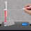 (1 Pcs-Silver) Waterproof White Grout Tile Pen Wall Grout Restore 1