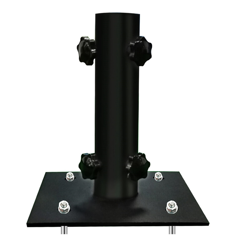 1 support de parasol multifonctionnel pour terrasse, design pelouse avec fixation sur piquet, facile à transporter, base de table