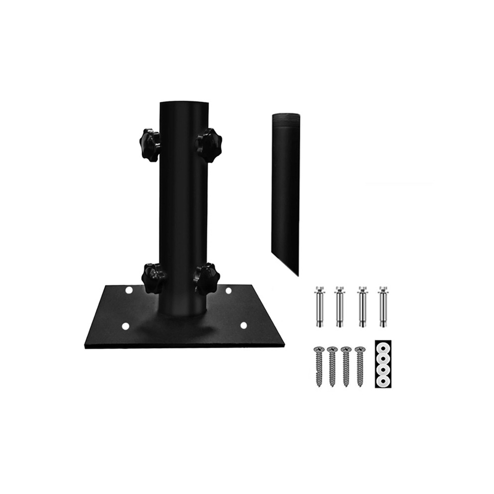 Multifunctional Metal Umbrella Stand for Patio/Garden/Deck Porch Heavy Duty Portable Base