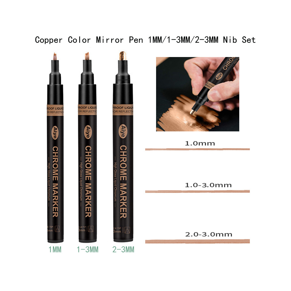 (Copper1 1-3 2-3MM) Electroplating Mirror Silver Paint Pen Hand-repair-image-OPC-PGHHGVG-NEW
