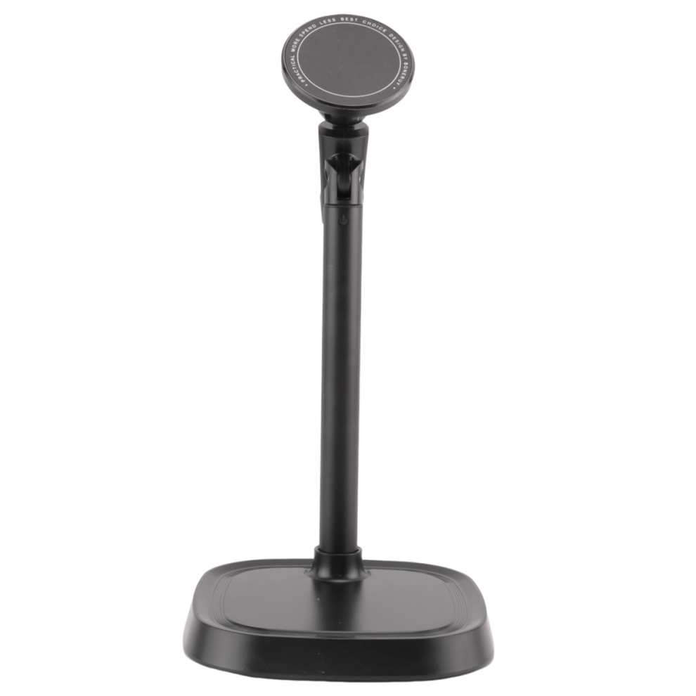Aluminum Alloy Bracket For Desktop Live Streaming Conference Mobile Phone Magnetic Suction Bracket, Black 4852694779382