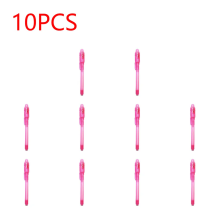 (10PCS Light Pink) 10-1PC Invisible Ink Pen Luminous Light Pen Secret