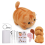 Animals Needle Felting Set, DIY Wool Felt Materials Set with Tool Instruction for Craft Project 1