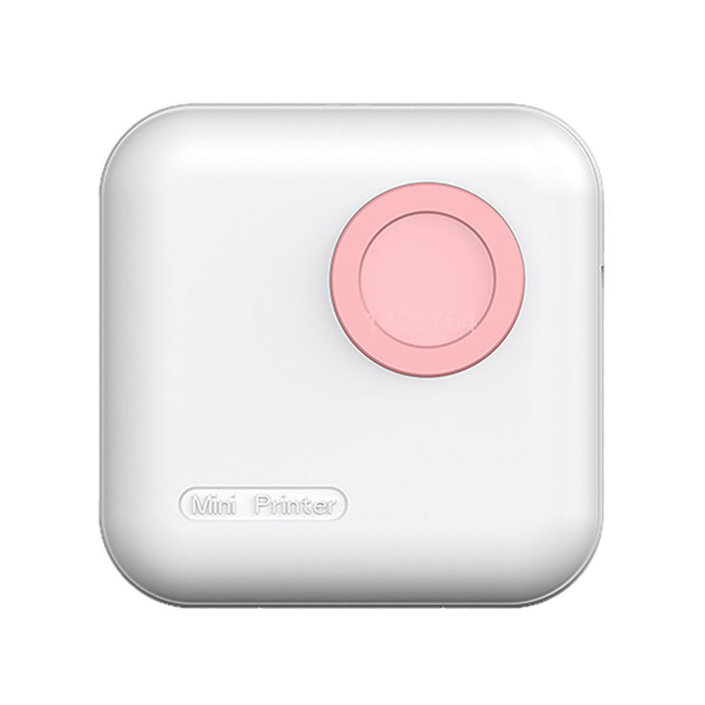 Mini-imprimante thermique portable Bluetooth sans encre, pour étudiants, enregistrement à domicile, dessin, impression, fonctionne avec APP-A