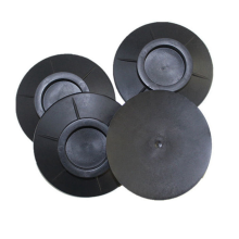 4-Pack wasmachine antislip schokabsorberende pads, stille waterdichte en vochtbestendige rubberen universele voetpads
