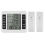1Set Wireless Freezer Thermometer 2 Remote Sensors Alarm Low Temperature Refrigerator Clock 1