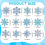 12 ΤΕΜ DIY Μπρελόκ Snowflake Bookmark Kit Υλικών Diamond Mosaic Crafts Kit Χειροποίητο μενταγιόν, Β 4