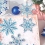 12 ΤΕΜ DIY Μπρελόκ Snowflake Bookmark Kit Υλικών Diamond Mosaic Crafts Kit Χειροποίητο μενταγιόν, Β 7