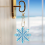 12 ΤΕΜ DIY Μπρελόκ Snowflake Bookmark Kit Υλικών Diamond Mosaic Crafts Kit Χειροποίητο μενταγιόν, Β 8